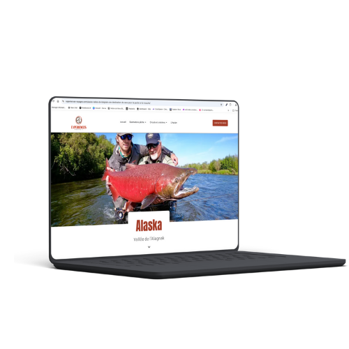Site WordPress Expériences Voyages